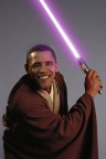 Obama is a jedi - iPhone Wallpaper