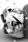 01222 Computer design car accident