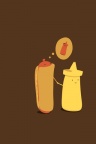 I love Ketchup - Fond iPhone
