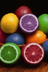 Citrons Colorés - Fond iPhone
