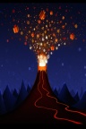 Eruption Noel - Fond iPhone