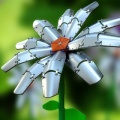 Fleur Robot - Fond iPhone