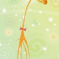 Giraffe Kids - Fond iPhone