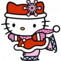 Hello Kitty Hiver - Fond iPhone