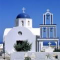 Eglise mediterraneene - Fond iPhone