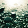 Stones-in-Beach-fond-iPhone-5