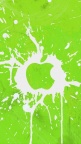 Peinture Apple - Fond iPhone 5