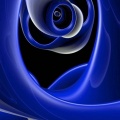 forme 3D bleu 02 fond iPhone 6