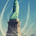 Statue de la Liberte - Fond ecran iPhone 6 (1)