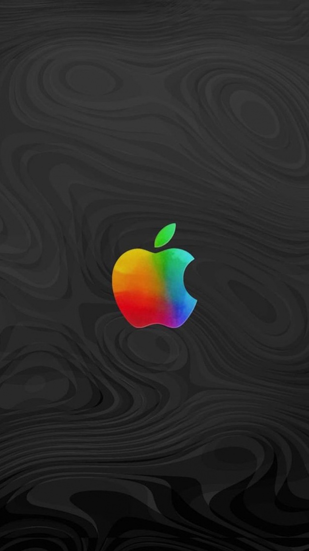 Logo Apple en Couleur - iPhone 6 (2)