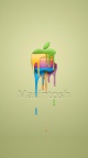 Logo Apple en Couleur - iPhone 6 (3)