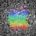 Logo Apple Multicolor - iPhone 6 (3)
