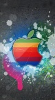 Logo Apple Multicolor - iPhone 6 (8)