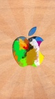 Logo Apple Multicolor - iPhone 6 (10)