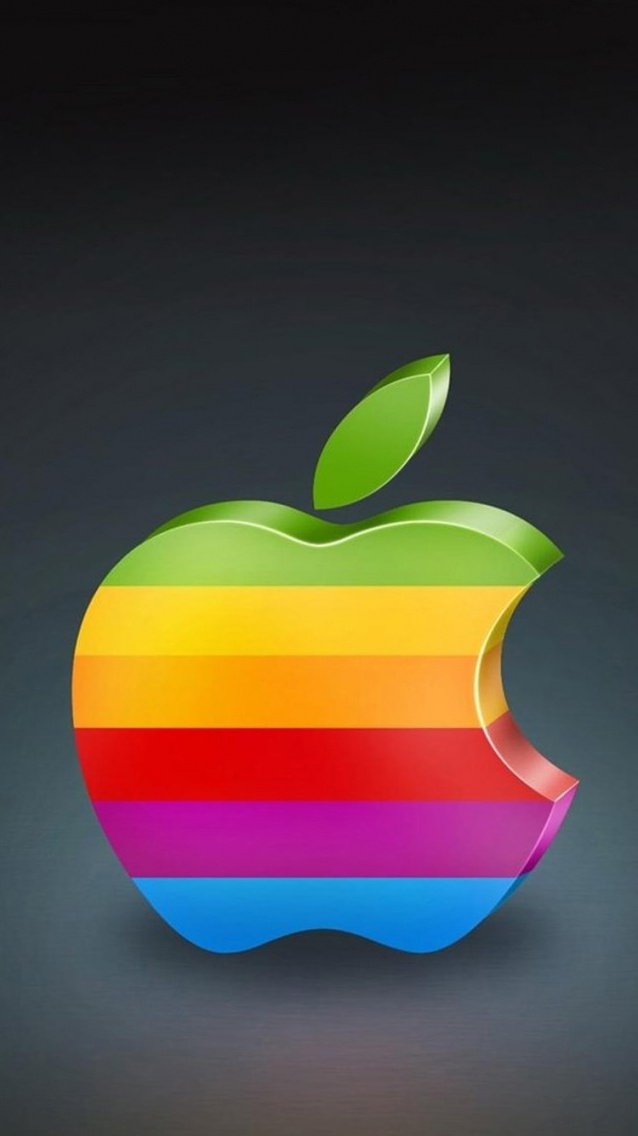 Logo Apple Multicolor - iPhone 6 (30)