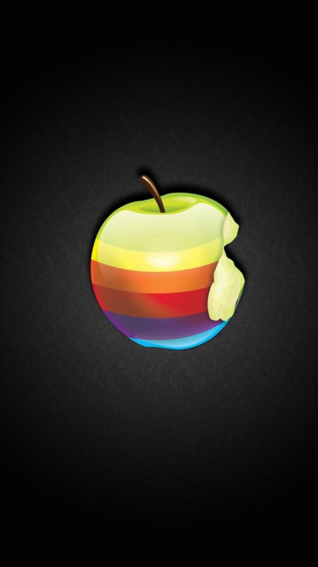 Logo Apple Multicolor - iPhone 6 (31)