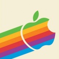 Logo Apple Multicolor - iPhone 6 (38)