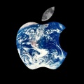 Logo apple planete terre