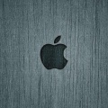 logo fond bois Apple - iPhone 6 (2)