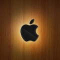 logo fond bois Apple - iPhone 6 (4)