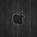 logo fond bois Apple - iPhone 6 (6)