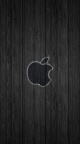 logo fond bois Apple - iPhone 6 (6)