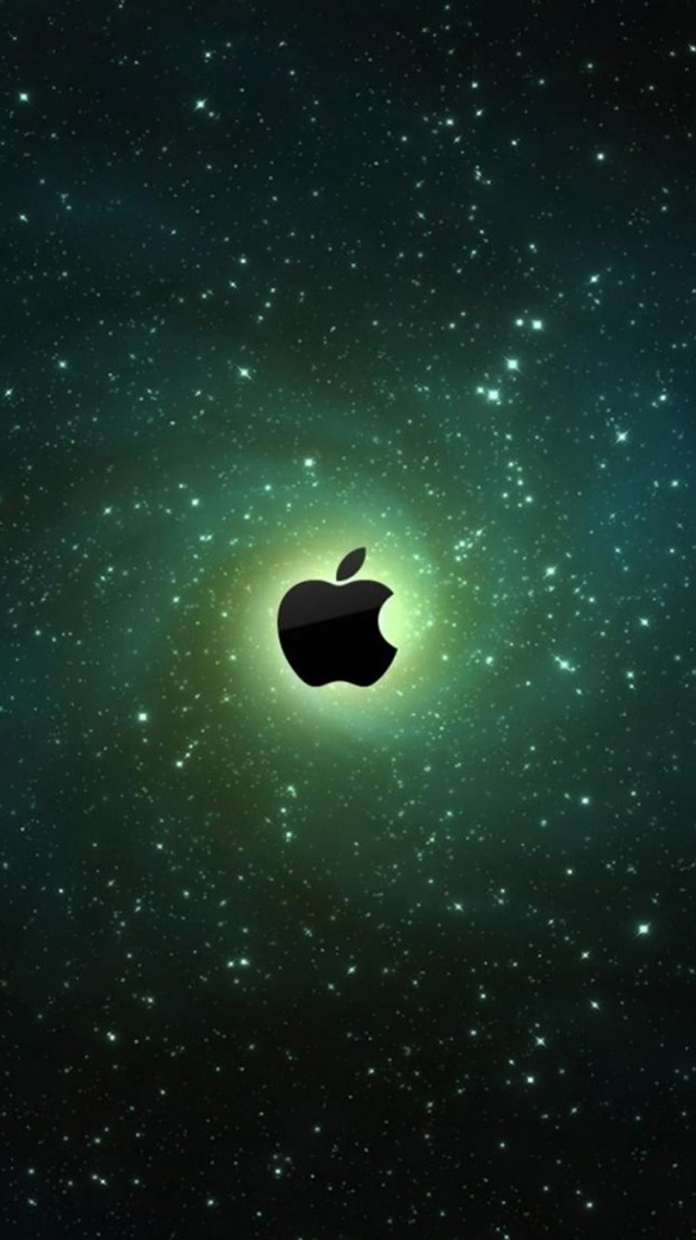 Space Apple LOGO 01 iPhone 6 Wallpapers.jpg