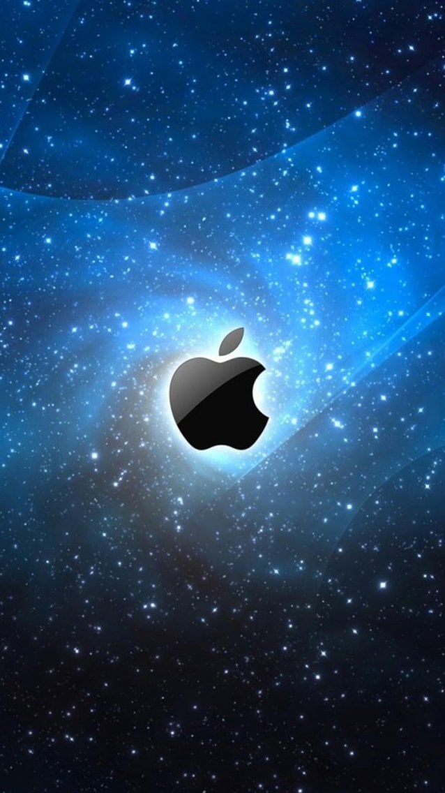 Space Apple LOGO 03 iPhone 6 Wallpapers.jpg