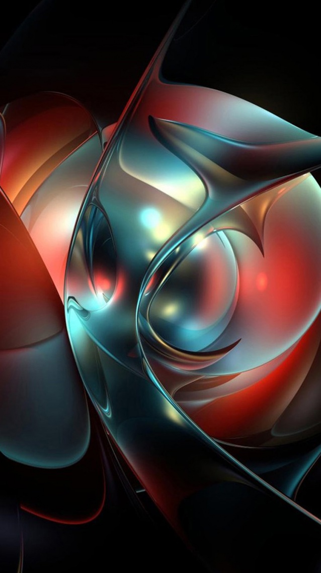 Forme 3D Abstract HD 750x1334 (5)