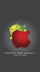 Apples are Great - Android mobile wallp