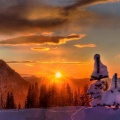Magnifique coucher de soleil   iPhone 6