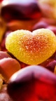 Bonbon en forme de coeur