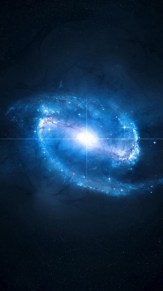 Galaxie bleue 750x1334