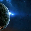 Planète et Univers - fond iPhone  (2)