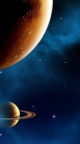 Saturne et autre planète