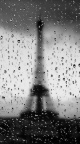Tour Eiffel - Gouttes de pluies