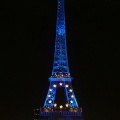 Tour Eiffel au couleur de l'europe