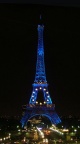 Tour Eiffel au couleur de l'europe