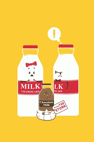 Milk kid - Funny - iPhone