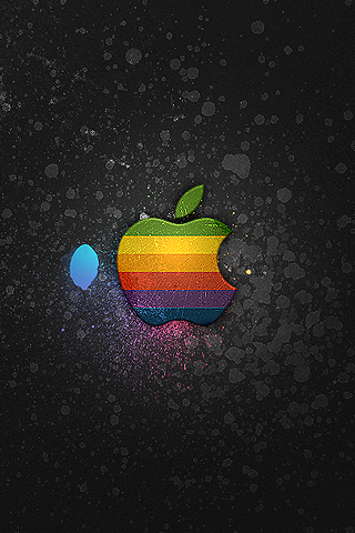 Apple Logo Mac - Fond iPhone  (4)