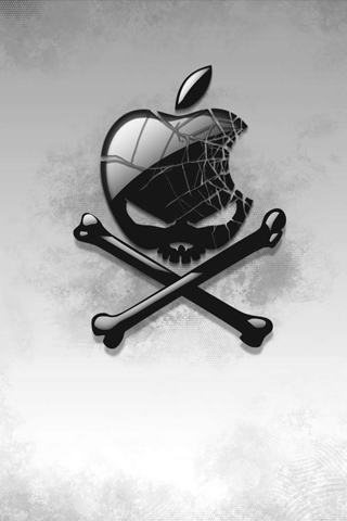 Apple Tête de Mort - Fond iPhone.jpg