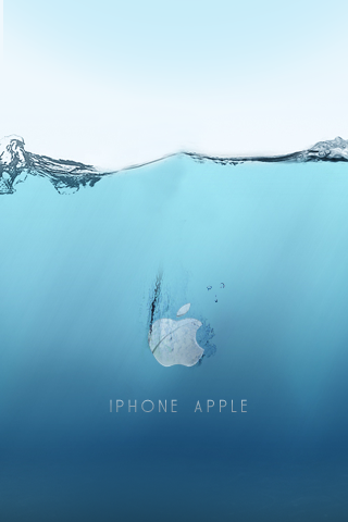 Wallpaper iPhone Apple - Water Design.png