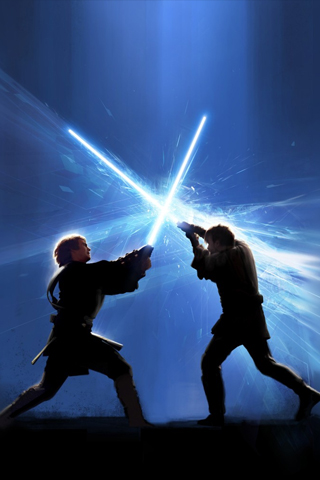 Star wars Jedi Fight - Fond iPhone