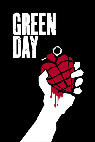 Musique - Green day - fond iPhone