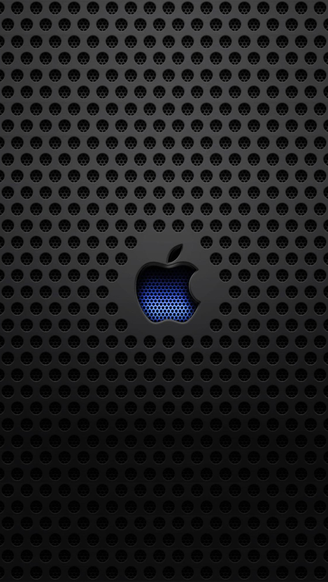 Apple-Blue-Logo-fond-iPhone-5