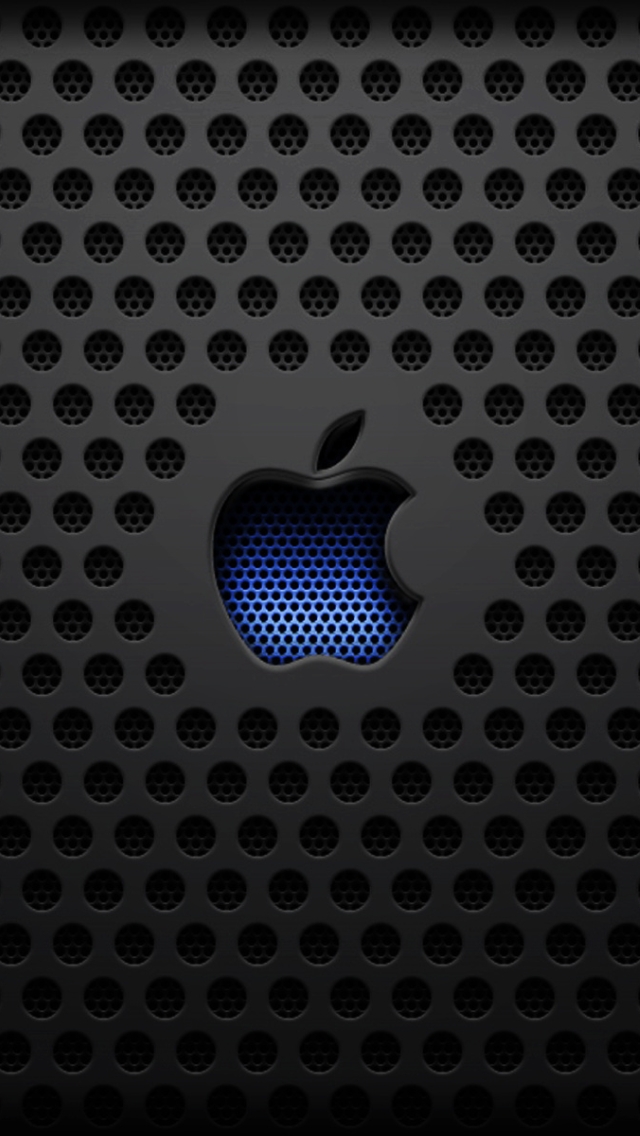 Apple grill bleu - Fond iPhone 5.jpg